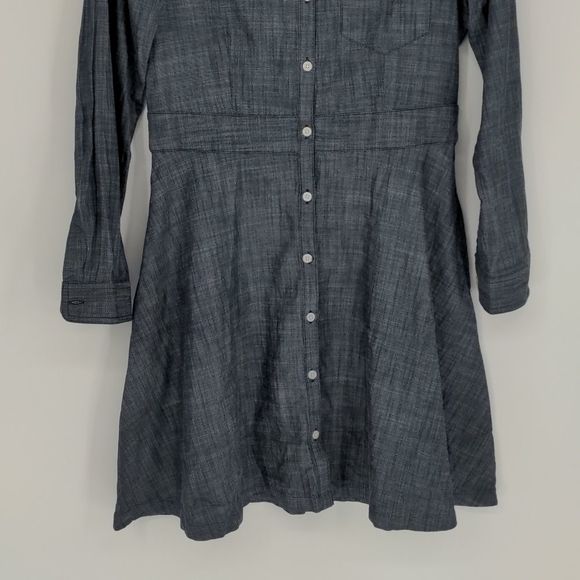 Toad&Co Long Sleeve Gray Dress - Picture 3 of 15